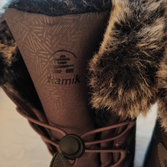 Kamik Women's Dark Black/Grey Winter Boots Sz.9 - Picture 3 of 8